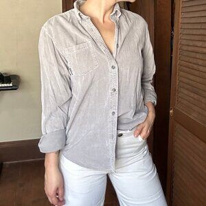 (Men's) Eddie Bauer Corduroy Button Down Shirt